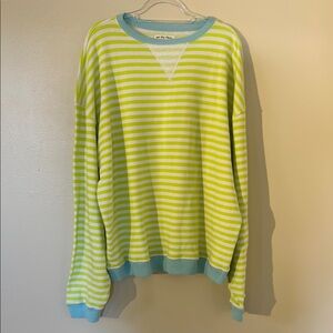 Classic Stripe crew sweatshirt We The Free NWOT